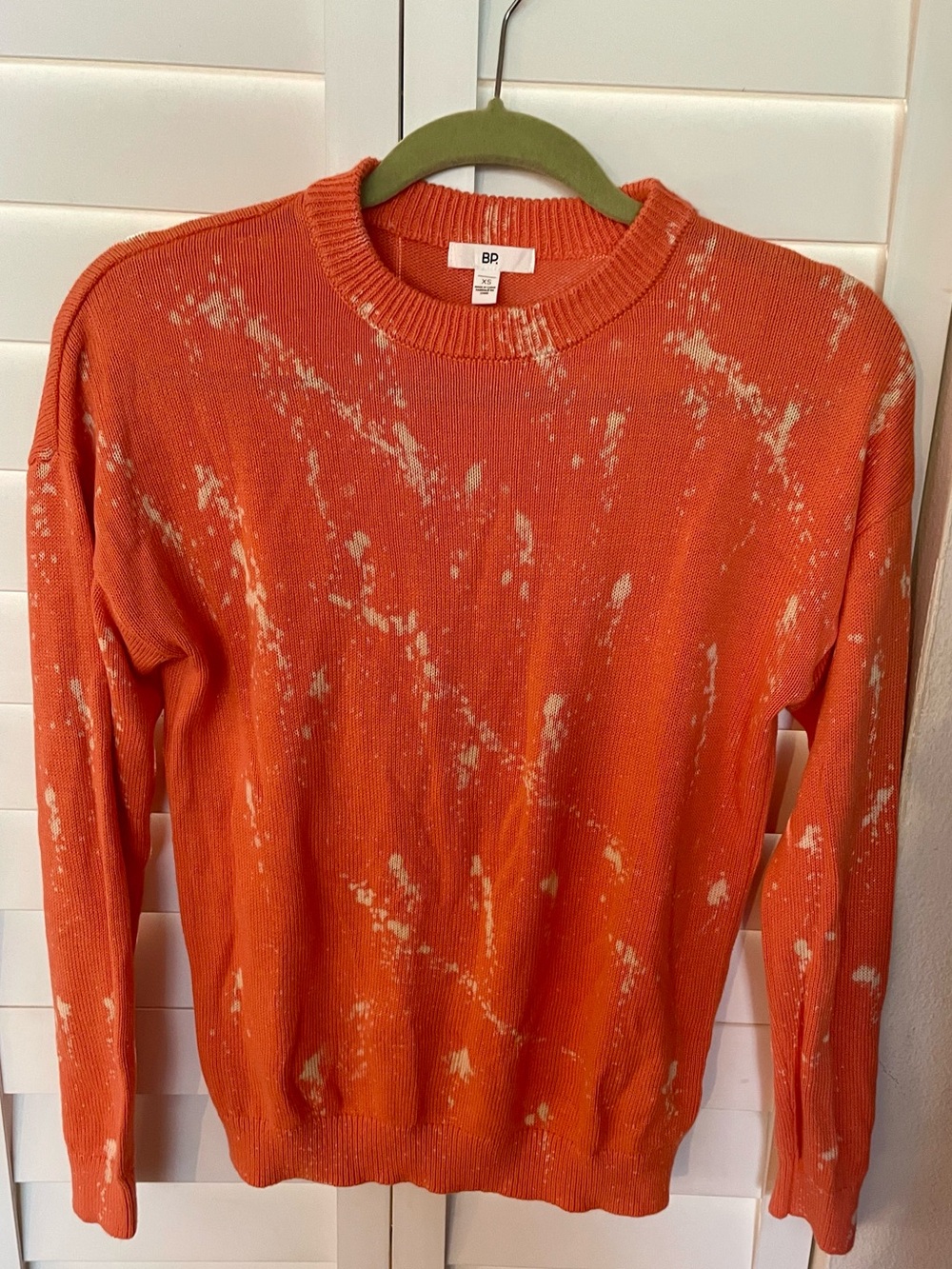 BP Orange patter Crewneck Sweater
